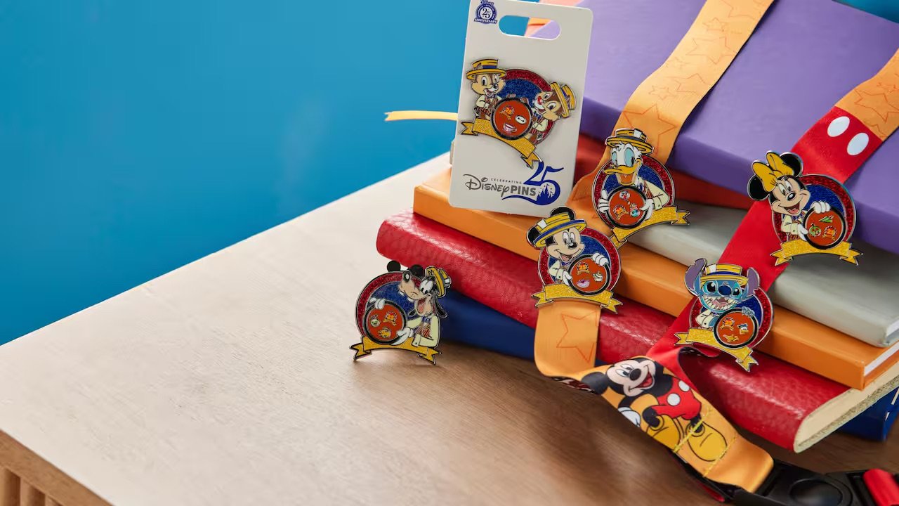 Disney Pin Trading 25th Anniversary Collection on Disney Store